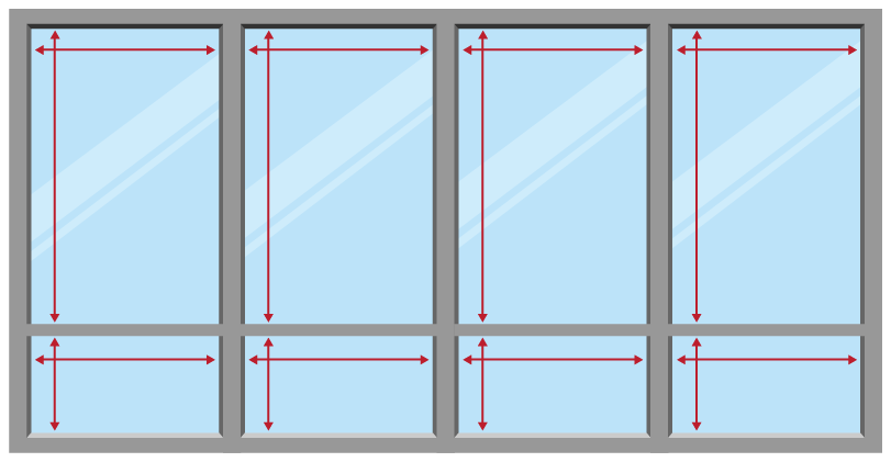 transparent window clings