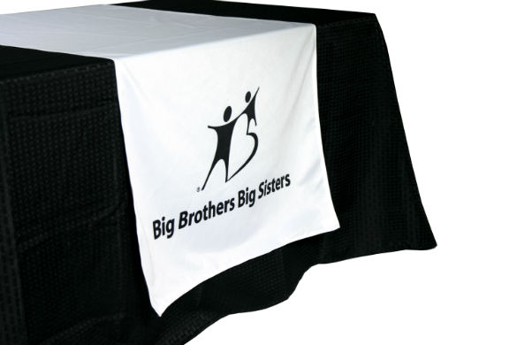 Custom Table Runners For Trade Shows Events Signs Com